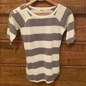 gray and white casual